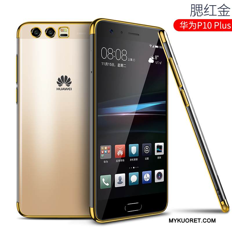 Kuori Huawei P10 Plus Luova Läpinäkyvä Ohut, Kotelo Huawei P10 Plus Silikoni Persoonallisuus Ultra