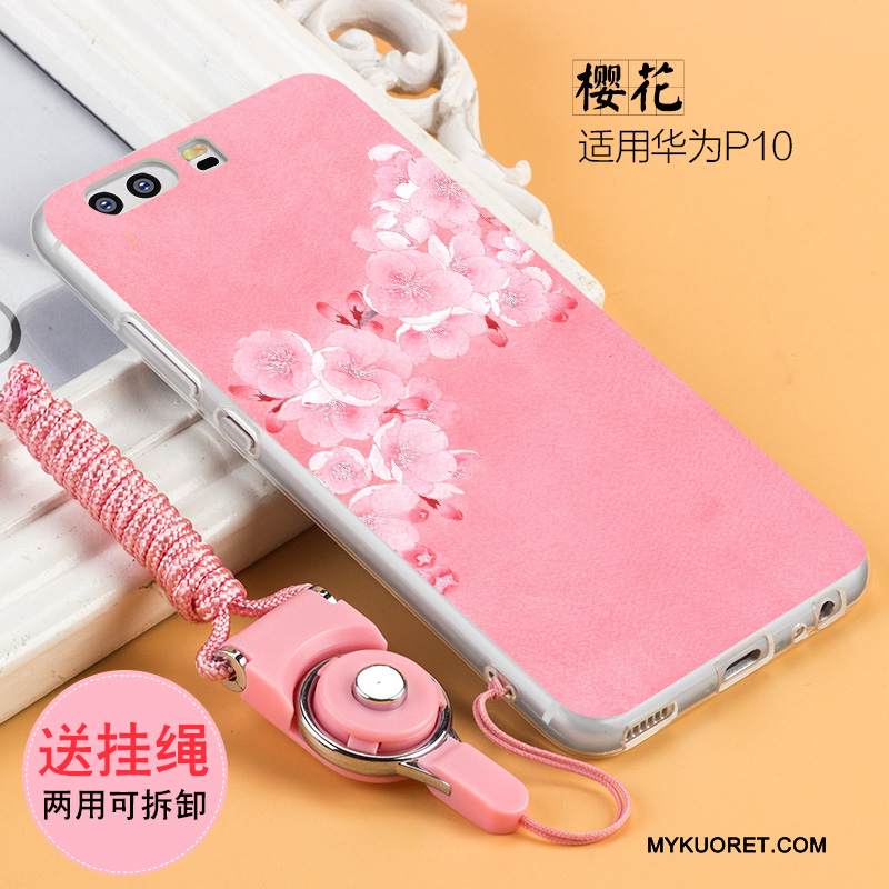 Kuori Huawei P10 Plus Luova Murtumaton Puhelimen Kuoret, Kotelo Huawei P10 Plus Silikoni Vaaleansininen Persoonallisuus