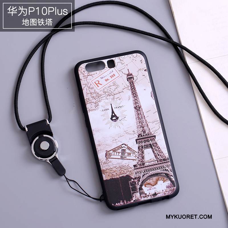 Kuori Huawei P10 Plus Monivärinen Puhelimen Kuoret Ripustettavat Koristeet, Kotelo Huawei P10 Plus Laukut Murtumaton
