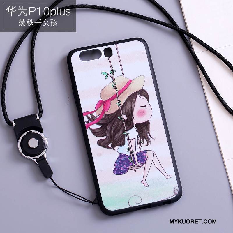 Kuori Huawei P10 Plus Monivärinen Puhelimen Kuoret Ripustettavat Koristeet, Kotelo Huawei P10 Plus Laukut Murtumaton