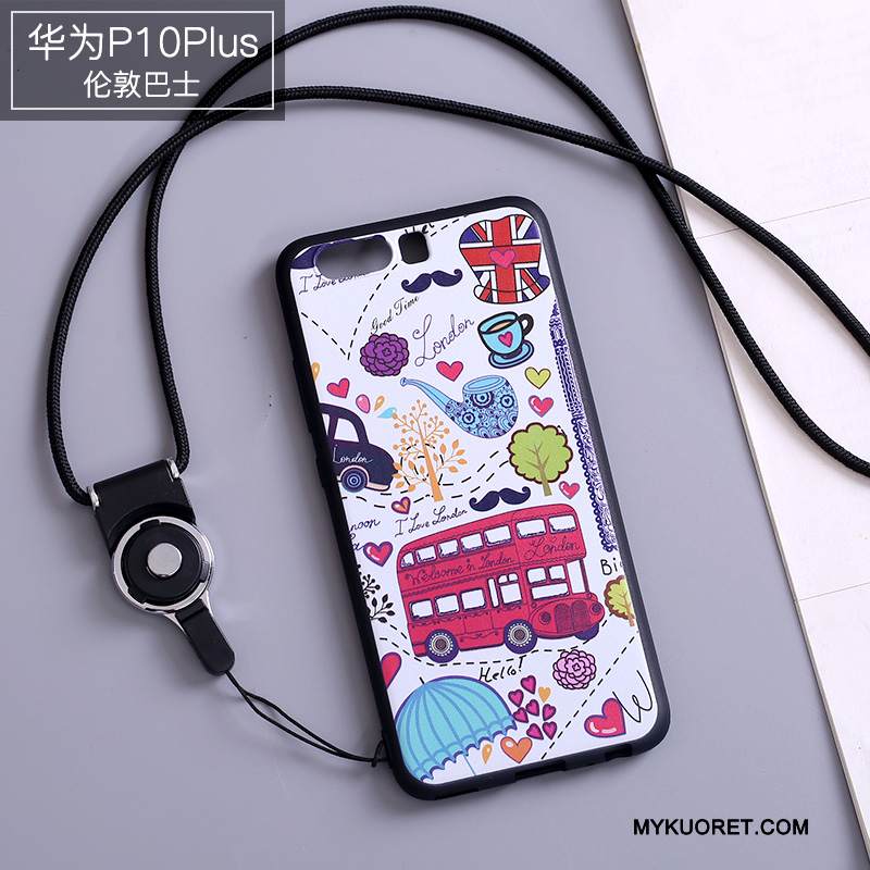 Kuori Huawei P10 Plus Monivärinen Puhelimen Kuoret Ripustettavat Koristeet, Kotelo Huawei P10 Plus Laukut Murtumaton