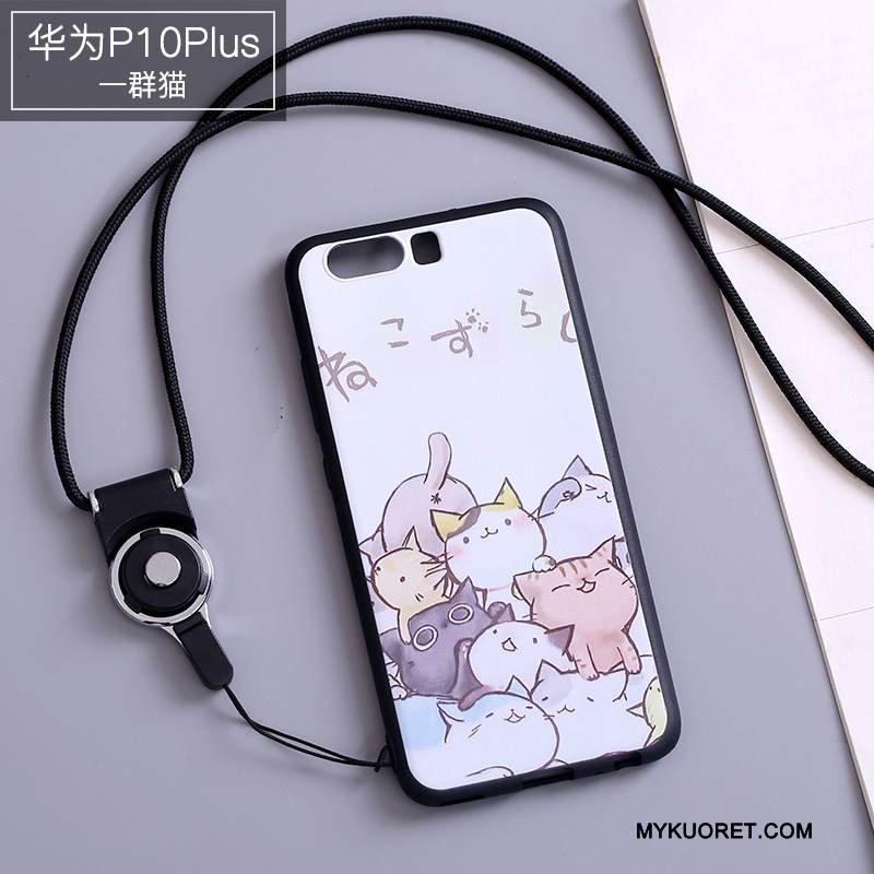 Kuori Huawei P10 Plus Monivärinen Puhelimen Kuoret Ripustettavat Koristeet, Kotelo Huawei P10 Plus Laukut Murtumaton