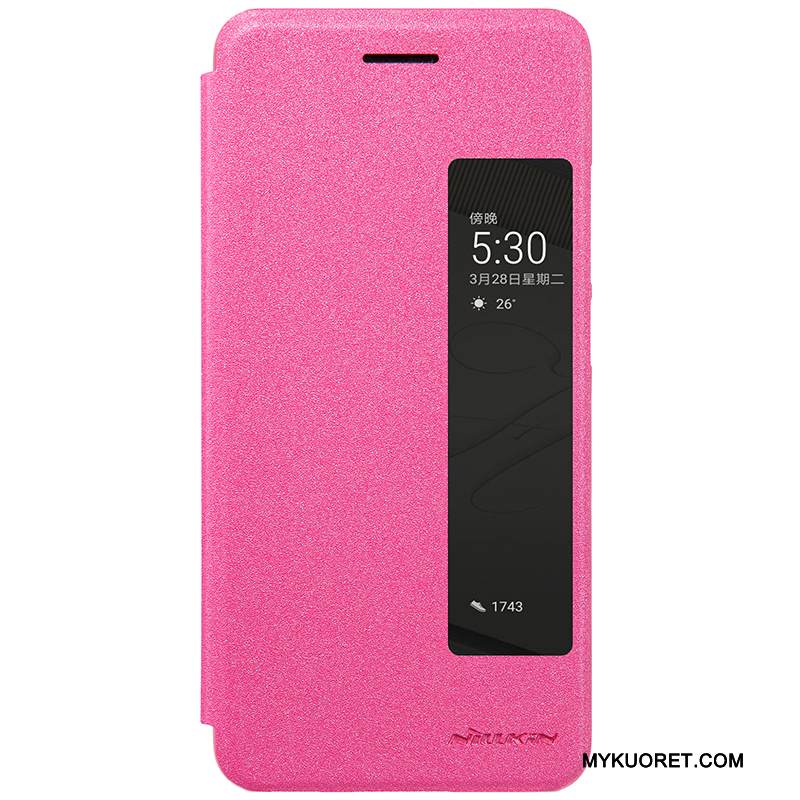 Kuori Huawei P10 Plus Nahka Horrostila Puhelimen Kuoret, Kotelo Huawei P10 Plus Kulta Murtumaton