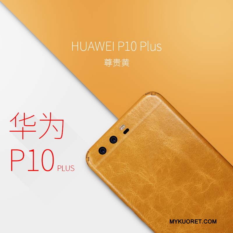 Kuori Huawei P10 Plus Nahka Kalvo Ohut, Kotelo Huawei P10 Plus Suojaus Puhelimen Kuoret Ultra