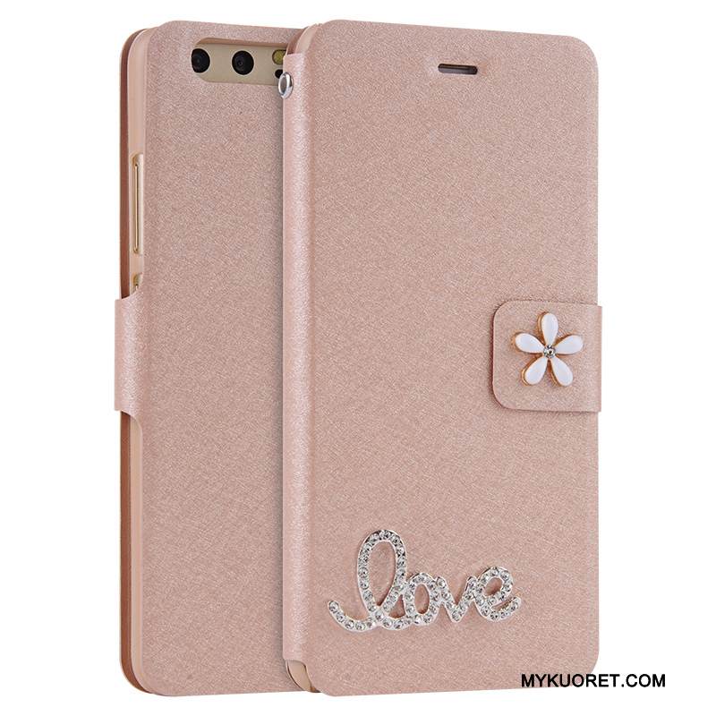 Kuori Huawei P10 Plus Nahka Murtumaton Puhelimen Kuoret, Kotelo Huawei P10 Plus Laukut Punainen