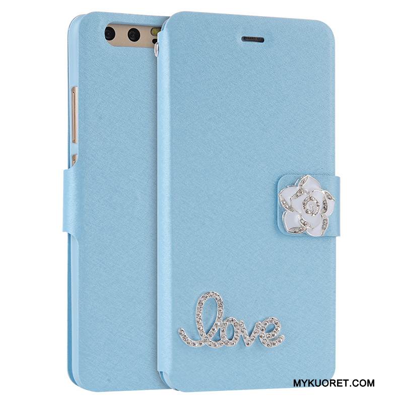 Kuori Huawei P10 Plus Nahka Murtumaton Puhelimen Kuoret, Kotelo Huawei P10 Plus Laukut Punainen