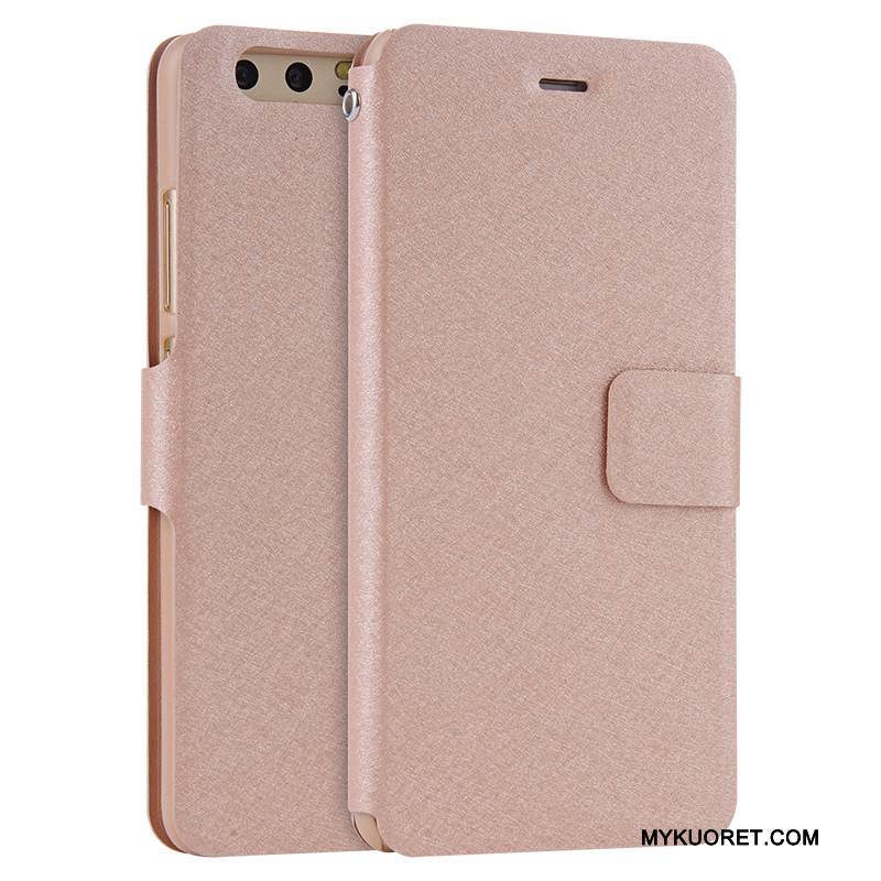 Kuori Huawei P10 Plus Nahka Murtumaton Puhelimen Kuoret, Kotelo Huawei P10 Plus Laukut Punainen