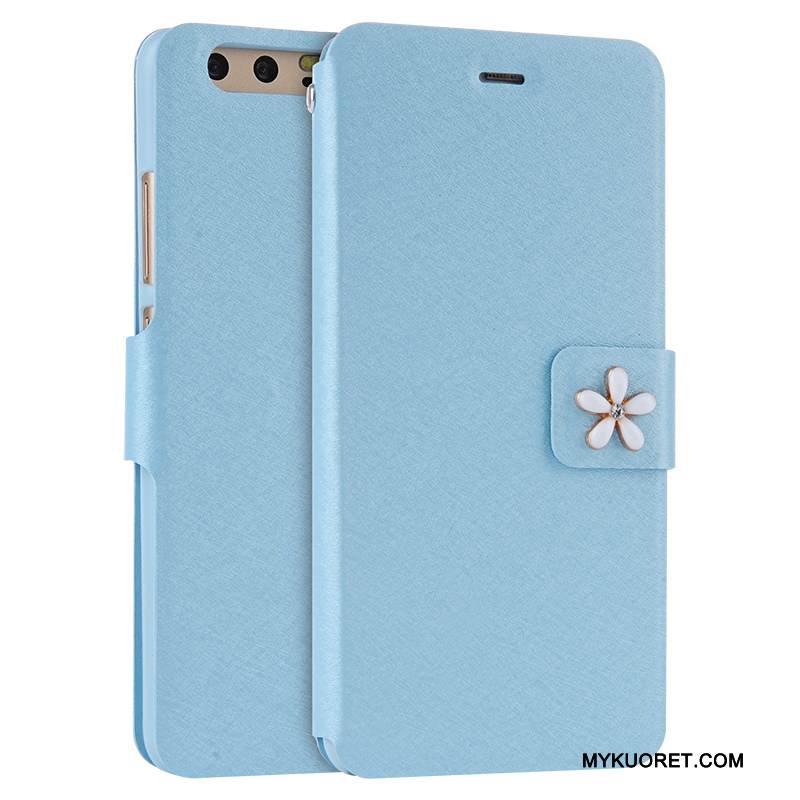 Kuori Huawei P10 Plus Nahka Murtumaton Puhelimen Kuoret, Kotelo Huawei P10 Plus Laukut Punainen