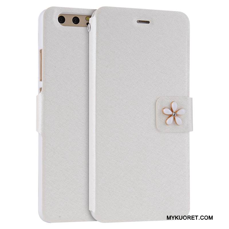 Kuori Huawei P10 Plus Nahka Murtumaton Puhelimen Kuoret, Kotelo Huawei P10 Plus Laukut Punainen