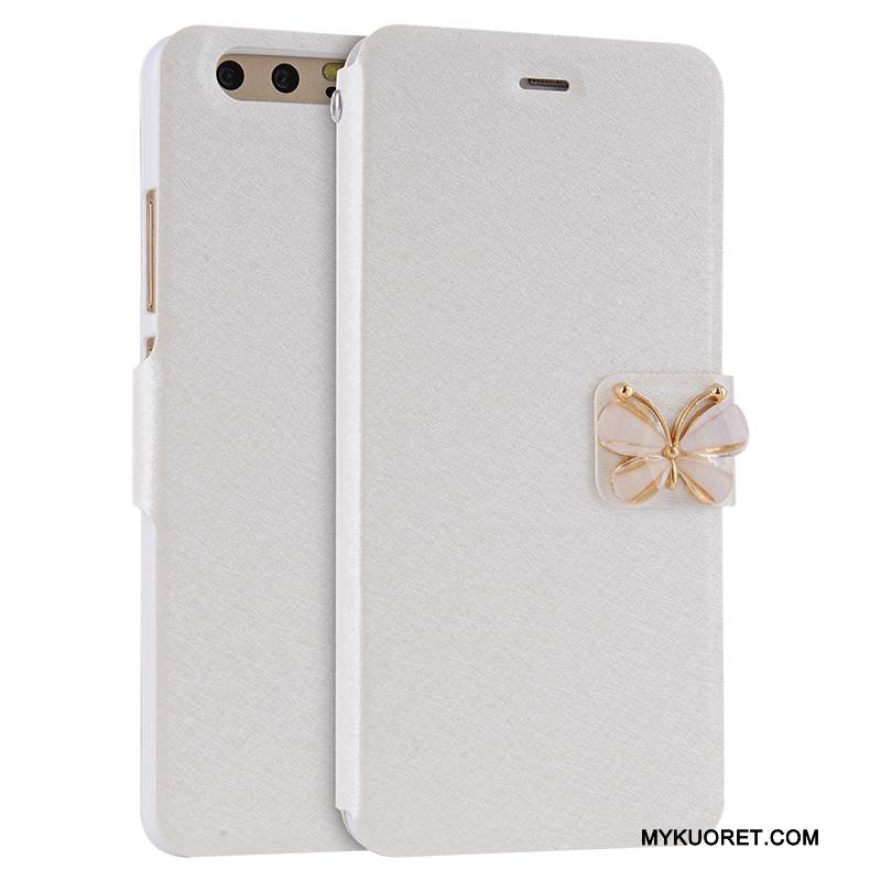 Kuori Huawei P10 Plus Nahka Murtumaton Puhelimen Kuoret, Kotelo Huawei P10 Plus Laukut Punainen