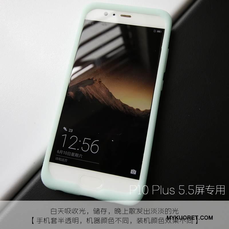 Kuori Huawei P10 Plus Nahka Murtumaton Punainen, Kotelo Huawei P10 Plus Laukut Kukkakuvio Puhelimen Kuoret