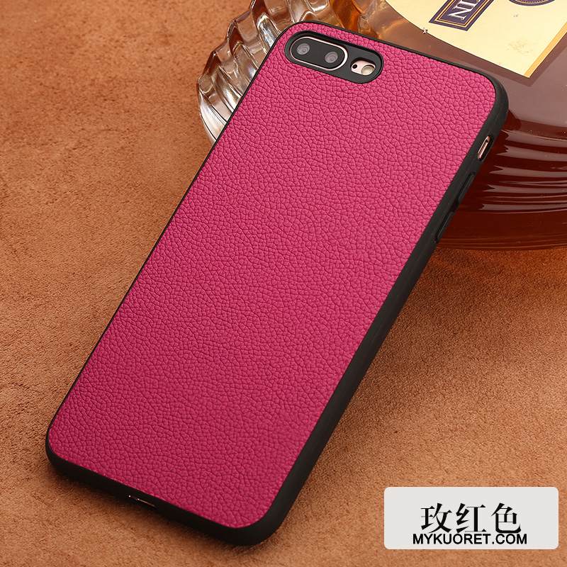 Kuori Huawei P10 Plus Nahka Takakansi Puhelimen Kuoret, Kotelo Huawei P10 Plus Ylellisyys Ultra Punainen
