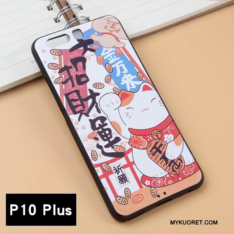 Kuori Huawei P10 Plus Pehmeä Neste Murtumaton Puhelimen Kuoret, Kotelo Huawei P10 Plus Silikoni