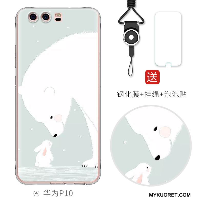 Kuori Huawei P10 Plus Pehmeä Neste Persoonallisuus Puhelimen Kuoret, Kotelo Huawei P10 Plus Suojaus Ihana Murtumaton