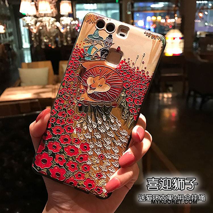 Kuori Huawei P10 Plus Pehmeä Neste Pesty Suede Puhelimen Kuoret, Kotelo Huawei P10 Plus Kohokuviointi Musta Sininen