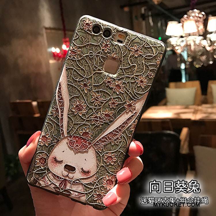 Kuori Huawei P10 Plus Pehmeä Neste Pesty Suede Puhelimen Kuoret, Kotelo Huawei P10 Plus Kohokuviointi Musta Sininen