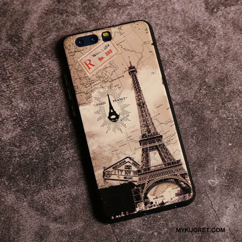 Kuori Huawei P10 Plus Pehmeä Neste Trendi Persoonallisuus, Kotelo Huawei P10 Plus Laukut Murtumaton Pesty Suede