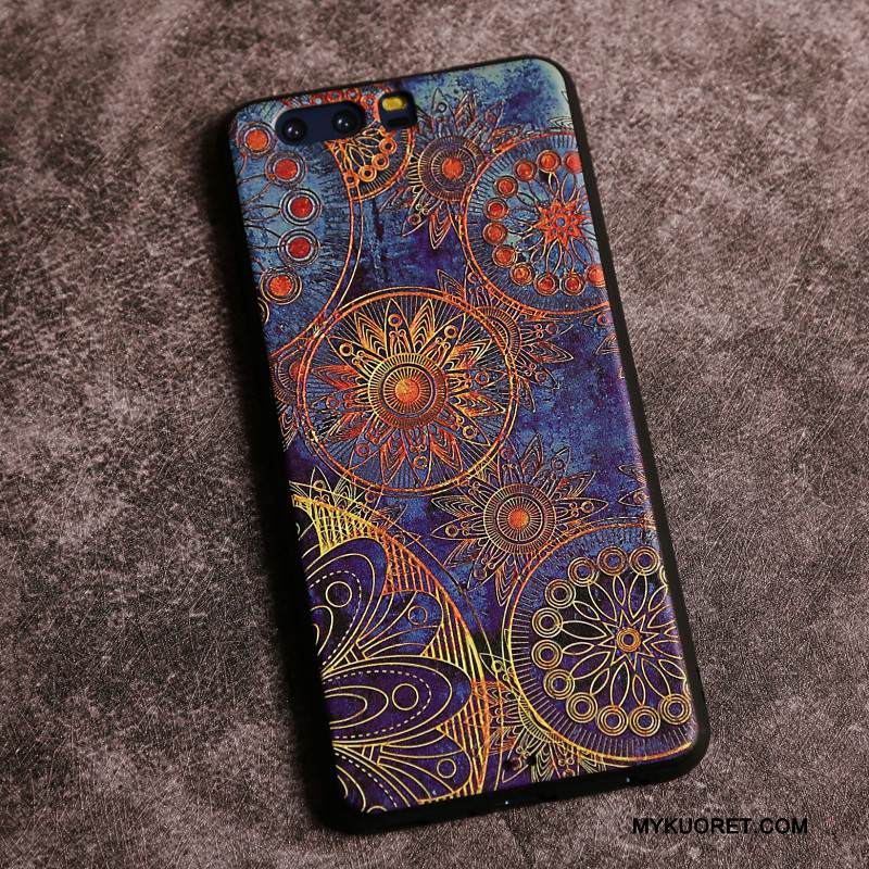 Kuori Huawei P10 Plus Pehmeä Neste Trendi Persoonallisuus, Kotelo Huawei P10 Plus Laukut Murtumaton Pesty Suede