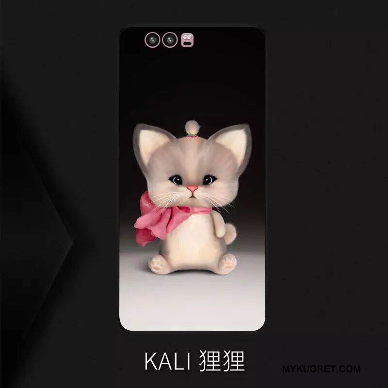 Kuori Huawei P10 Plus Pehmeä Neste Ultra Murtumaton, Kotelo Huawei P10 Plus Sarjakuva Persoonallisuus Ihana