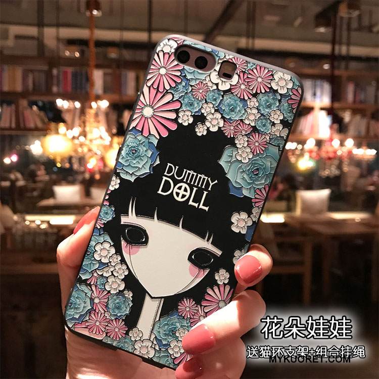 Kuori Huawei P10 Plus Silikoni Jauhe Sininen, Kotelo Huawei P10 Plus Ripustettavat Koristeet Puhelimen Kuoret