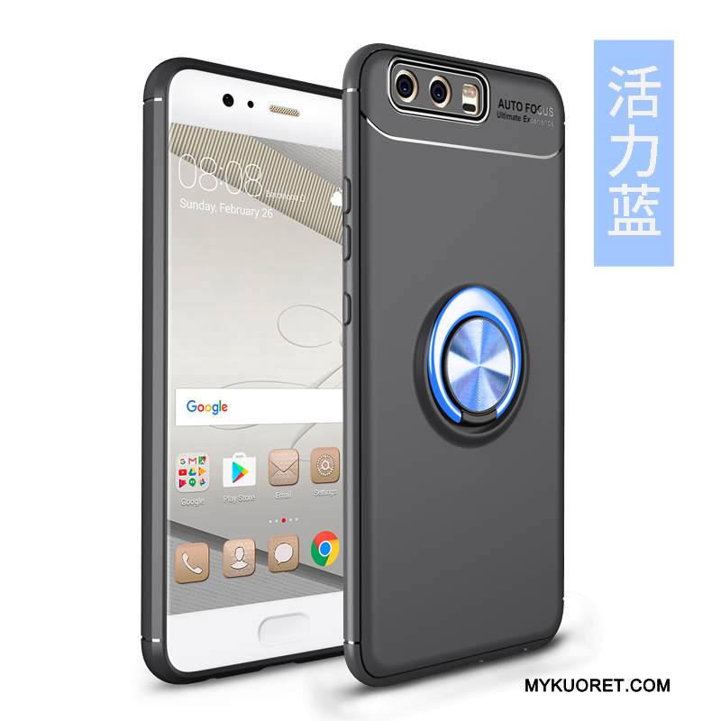 Kuori Huawei P10 Plus Silikoni Musta Puhelimen Kuoret, Kotelo Huawei P10 Plus Luova Persoonallisuus Murtumaton