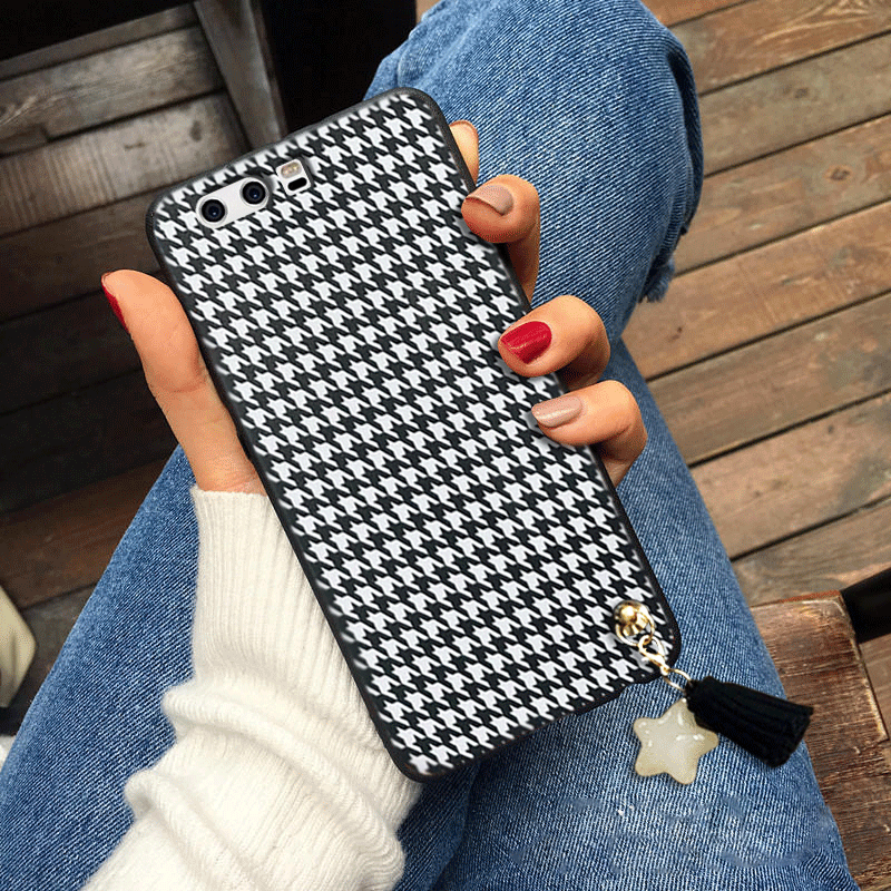 Kuori Huawei P10 Plus Silikoni Persoonallisuus Puhelimen Kuoret, Kotelo Huawei P10 Plus Laukut Musta Ohut