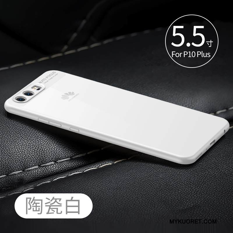 Kuori Huawei P10 Plus Silikoni Persoonallisuus Puhelimen Kuoret, Kotelo Huawei P10 Plus Suojaus Musta Läpinäkyvä