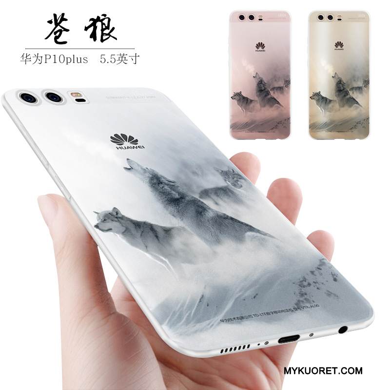 Kuori Huawei P10 Plus Silikoni Pesty Suede Keltainen, Kotelo Huawei P10 Plus Laukut Puhelimen Kuoret Murtumaton