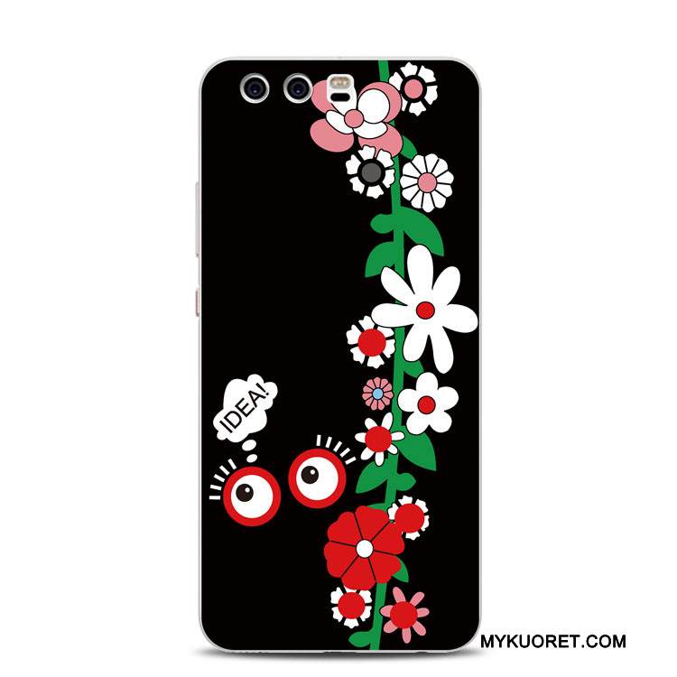 Kuori Huawei P10 Plus Silikoni Puhelimen Kuoret Rengas, Kotelo Huawei P10 Plus Laukut Punainen