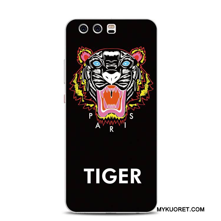 Kuori Huawei P10 Plus Silikoni Puhelimen Kuoret Rengas, Kotelo Huawei P10 Plus Laukut Punainen