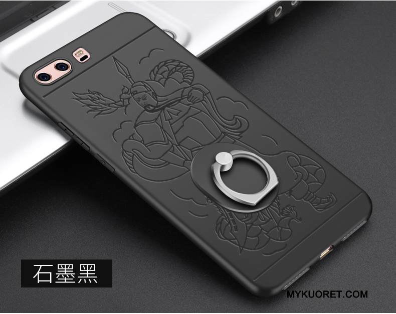 Kuori Huawei P10 Plus Silikoni Puhelimen Kuoret Trendi, Kotelo Huawei P10 Plus Pehmeä Neste Persoonallisuus Murtumaton
