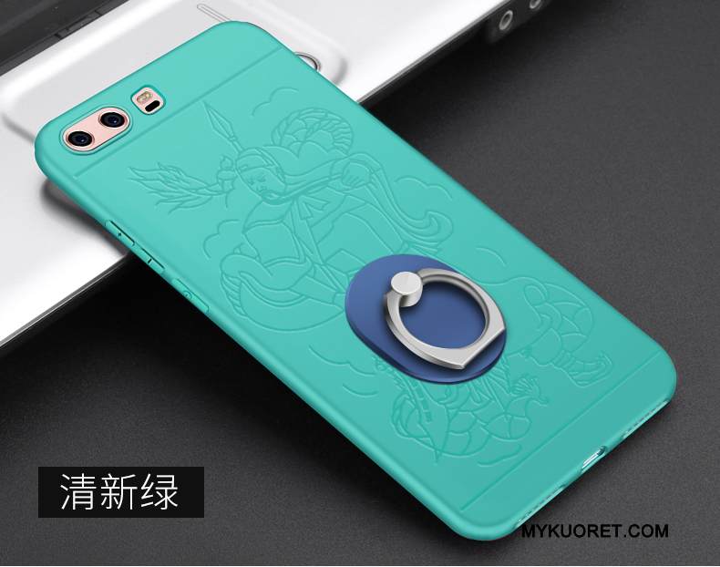 Kuori Huawei P10 Plus Silikoni Puhelimen Kuoret Trendi, Kotelo Huawei P10 Plus Pehmeä Neste Persoonallisuus Murtumaton