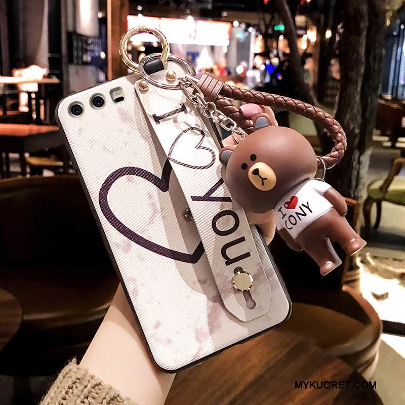 Kuori Huawei P10 Plus Silikoni Rakkaus Puhelimen Kuoret, Kotelo Huawei P10 Plus Laukut Valkoinen Persoonallisuus