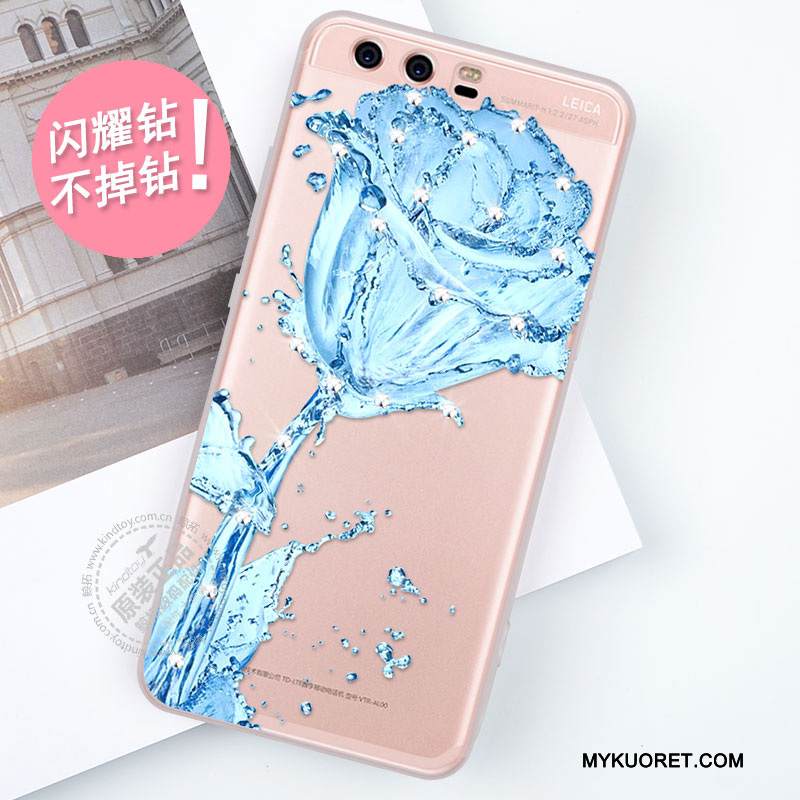 Kuori Huawei P10 Plus Silikoni Trendi Violetti, Kotelo Huawei P10 Plus Suojaus Puhelimen Kuoret Murtumaton