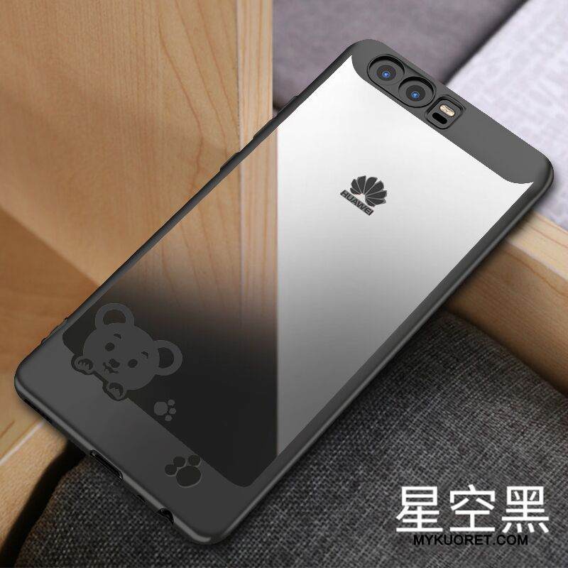 Kuori Huawei P10 Plus Silikoni Ultra Persoonallisuus, Kotelo Huawei P10 Plus Luova Läpinäkyvä Jauhe