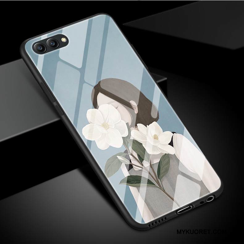 Kuori Huawei P10 Plus Silikoni Vaaleansininen Puhelimen Kuoret, Kotelo Huawei P10 Plus Lasi Rakastunut