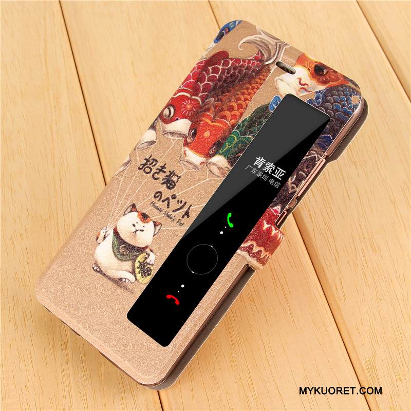 Kuori Huawei P10 Plus Suojaus Jauhe Murtumaton, Kotelo Huawei P10 Plus Nahka Super Söpö Puhelimen Kuoret