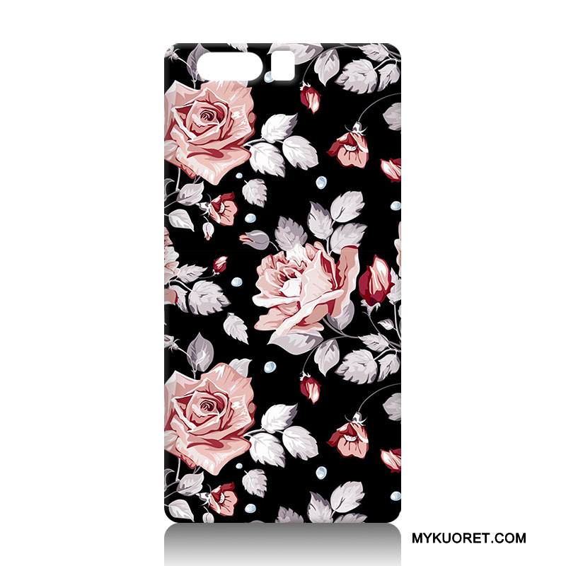 Kuori Huawei P10 Plus Suojaus Murtumaton Puhelimen Kuoret, Kotelo Huawei P10 Plus Kohokuviointi Punainen