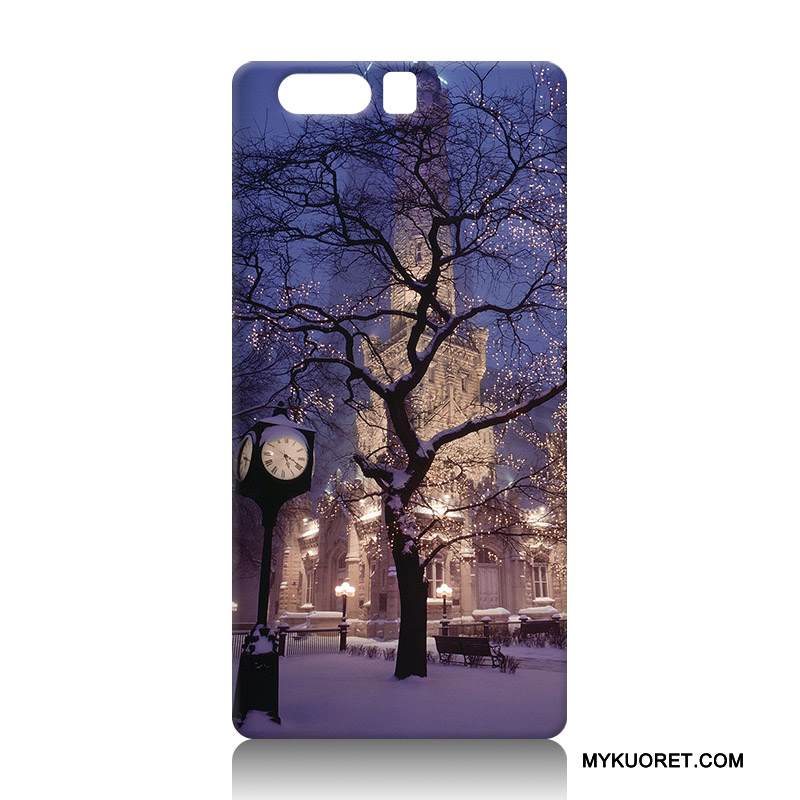 Kuori Huawei P10 Plus Suojaus Murtumaton Puhelimen Kuoret, Kotelo Huawei P10 Plus Kohokuviointi Punainen