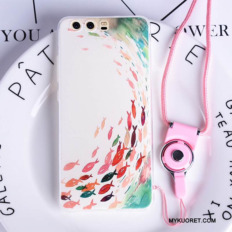 Kuori Huawei P10 Plus Suojaus Persoonallisuus Murtumaton, Kotelo Huawei P10 Plus Monivärinen Puhelimen Kuoret Ripustettavat Koristeet