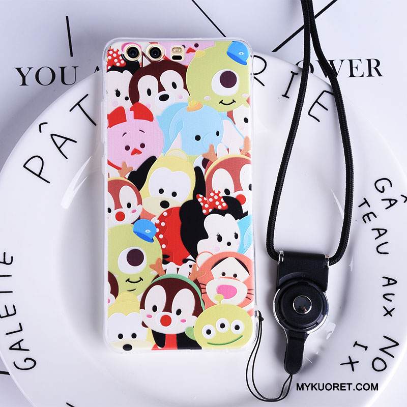 Kuori Huawei P10 Plus Suojaus Persoonallisuus Murtumaton, Kotelo Huawei P10 Plus Monivärinen Puhelimen Kuoret Ripustettavat Koristeet