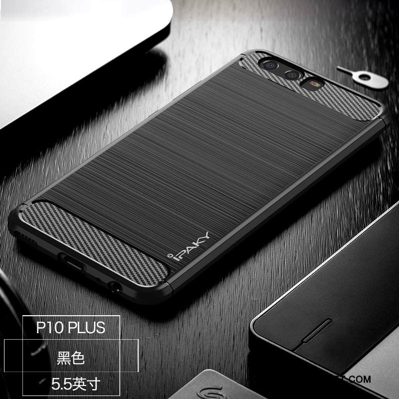 Kuori Huawei P10 Plus Suojaus Pesty Suede Punainen, Kotelo Huawei P10 Plus Pehmeä Neste Trendi Murtumaton