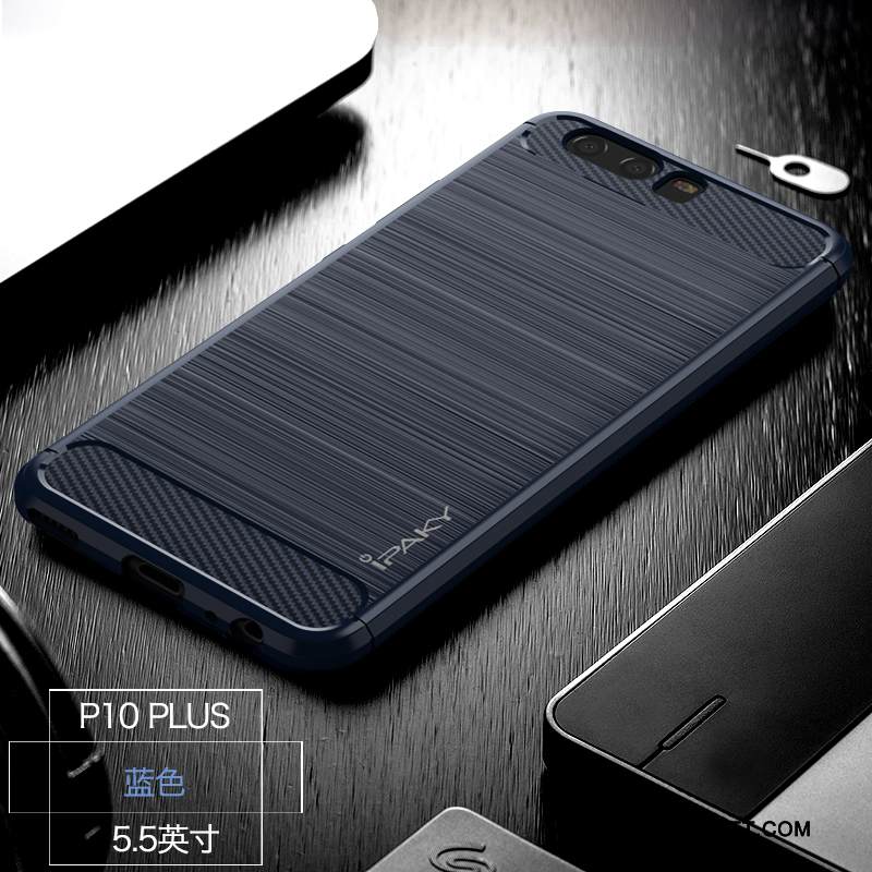 Kuori Huawei P10 Plus Suojaus Pesty Suede Punainen, Kotelo Huawei P10 Plus Pehmeä Neste Trendi Murtumaton