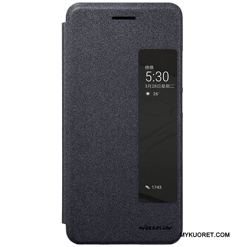 Kuori Huawei P10 Plus Suojaus Puhelimen Kuoret Kulta, Kotelo Huawei P10 Plus Nahka Murtumaton