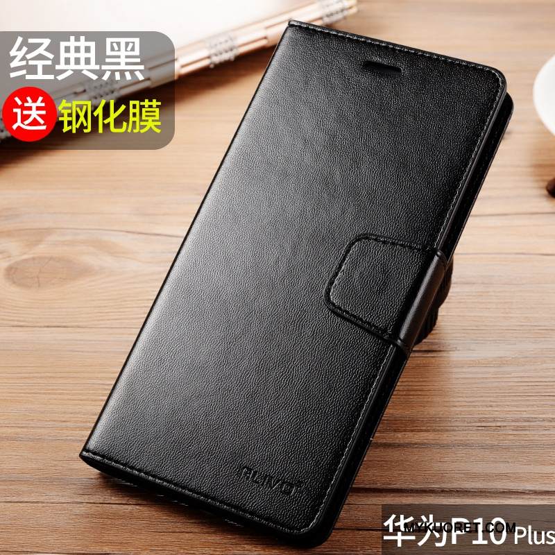 Kuori Huawei P10 Plus Suojaus Puhelimen Kuoret Punainen, Kotelo Huawei P10 Plus Nahka