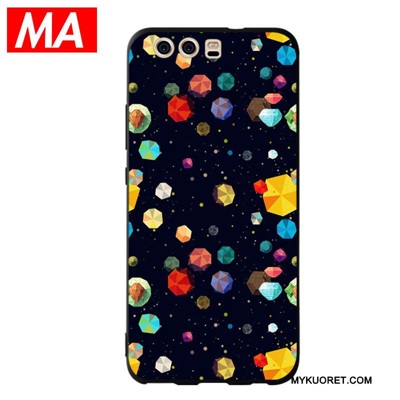 Kuori Huawei P10 Plus Tila Abstrakti Puhelimen Kuoret, Kotelo Huawei P10 Plus Suojaus Persoonallisuus Planeetta