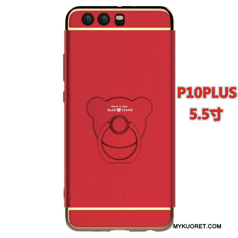 Kuori Huawei P10 Plus Tuki Puhelimen Kuoret Persoonallisuus, Kotelo Huawei P10 Plus Monivärinen Rengas Kova