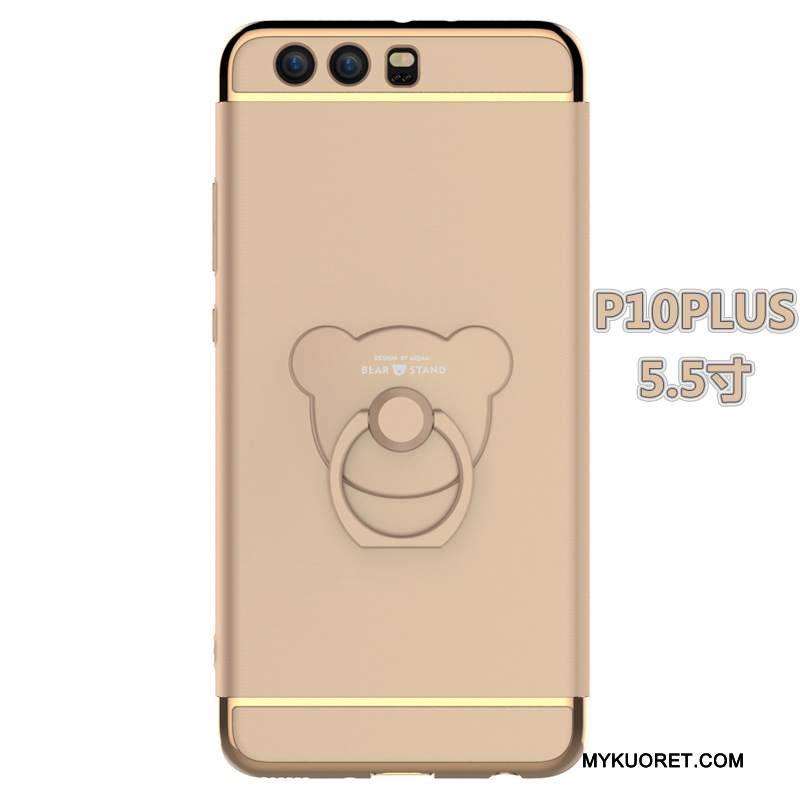 Kuori Huawei P10 Plus Tuki Puhelimen Kuoret Persoonallisuus, Kotelo Huawei P10 Plus Monivärinen Rengas Kova