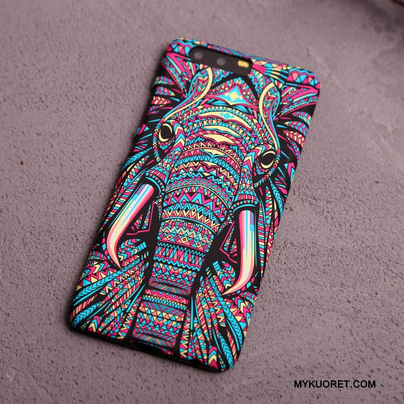 Kuori Huawei P10 Sarjakuva Sininen Puhelimen Kuoret, Kotelo Huawei P10 Luova Tide-brändi Eläin