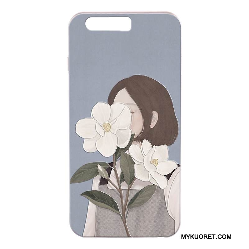 Kuori Huawei P10 Sarjakuva Uusi Puhelimen Kuoret, Kotelo Huawei P10 Pehmeä Neste Valkoinen Murtumaton